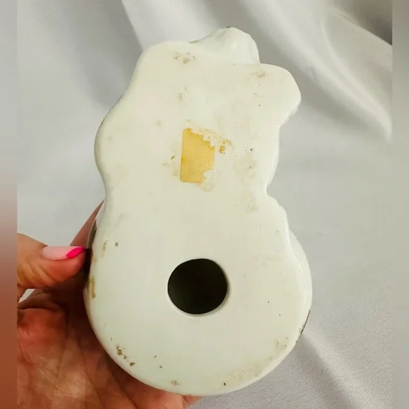 Kutani Nemuri-neko Sleeping Cat Figurine Porcelain Japanese Hand Painted - Picture 6 of 6